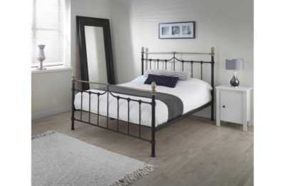 Silentnight Sydney Double Bed Frame - Black.